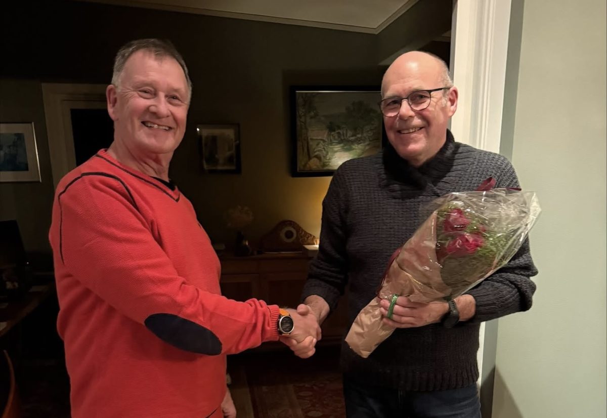 NVKs gullmerke til Svein Enes